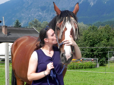 Birgit Böhm und Pferd Atrejou